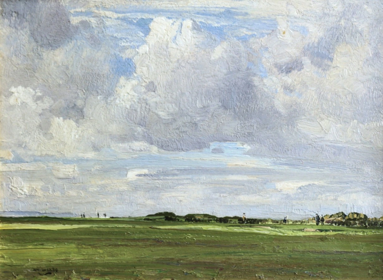 Golfers on a Links - Buy Fine Paintings Online