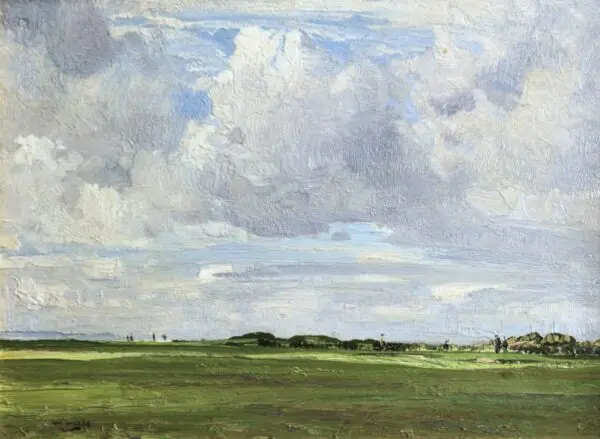 Golfers on a Links - Buy Fine Paintings Online