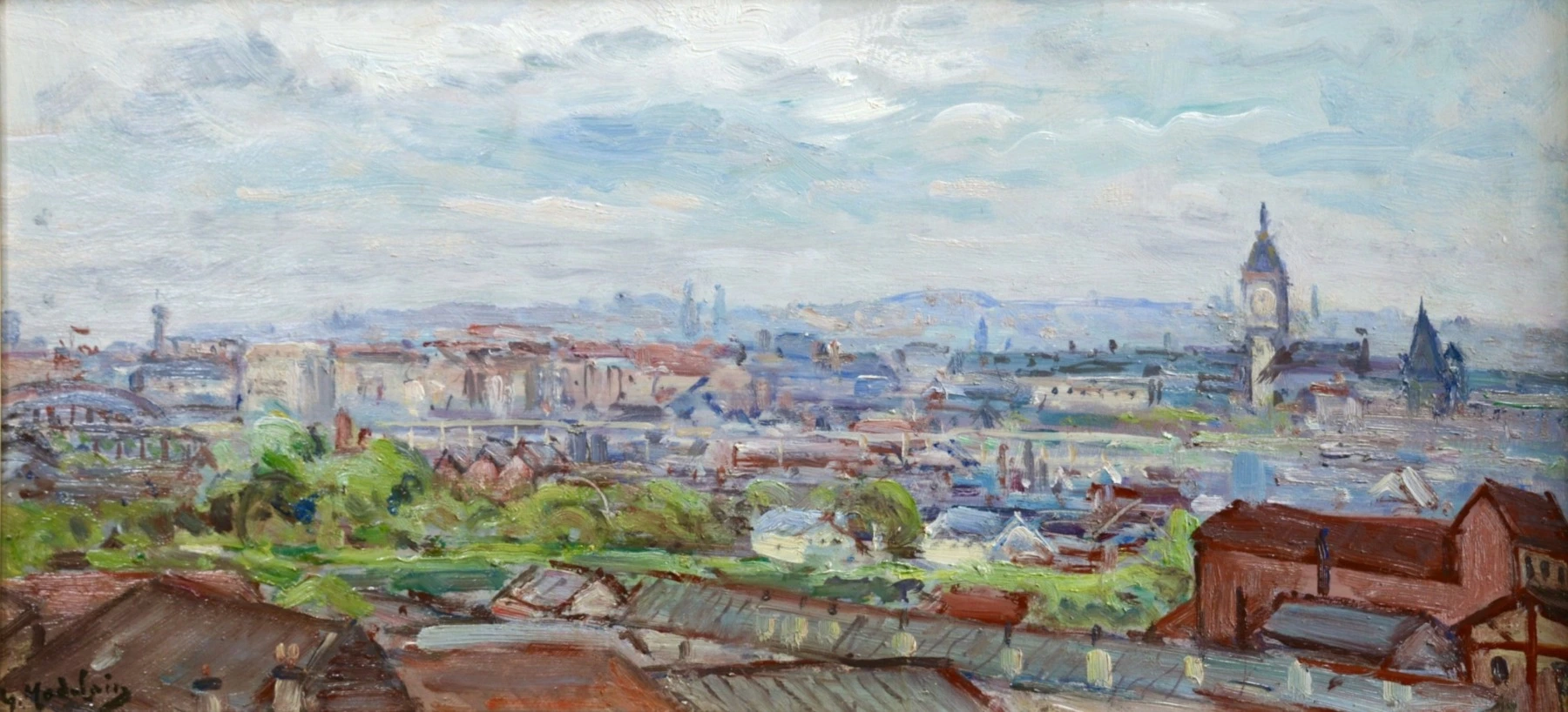 Vue de Paris - Buy Fine Paintings Online