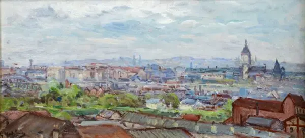 Vue de Paris - Buy Fine Paintings Online