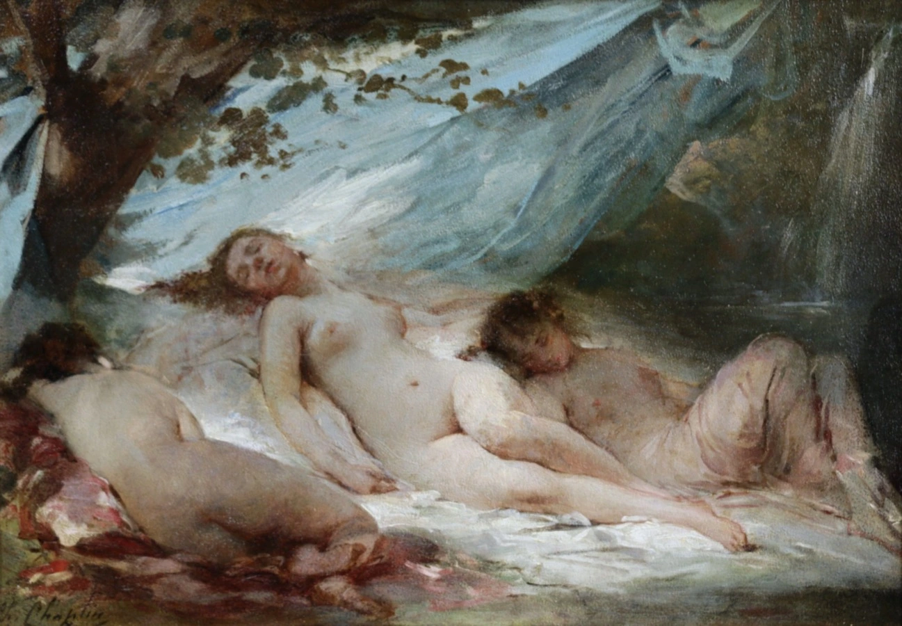 Nymphs Resting - Buy Fine Paintings Online