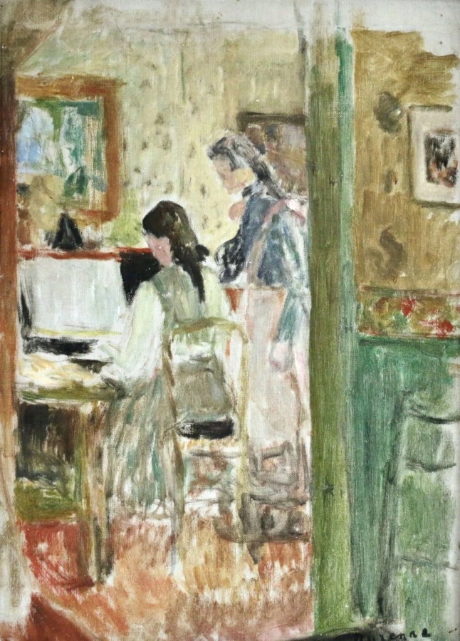 Au Piano en Bonne Compagnie - Buy Fine Paintings Online