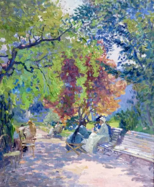 Parc Monceau – Paris - Buy Fine Paintings Online