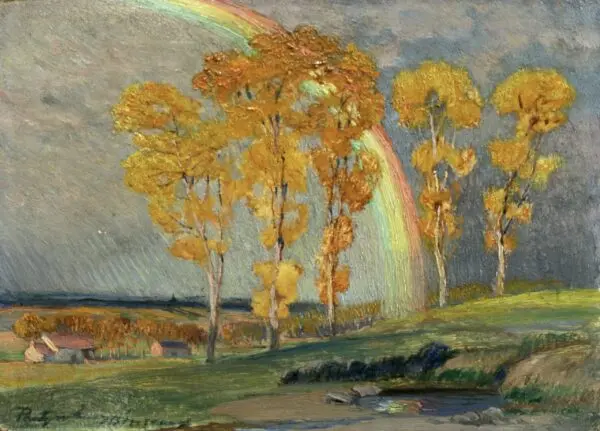 Rainbow – Yssingeaux - Buy Fine Paintings Online