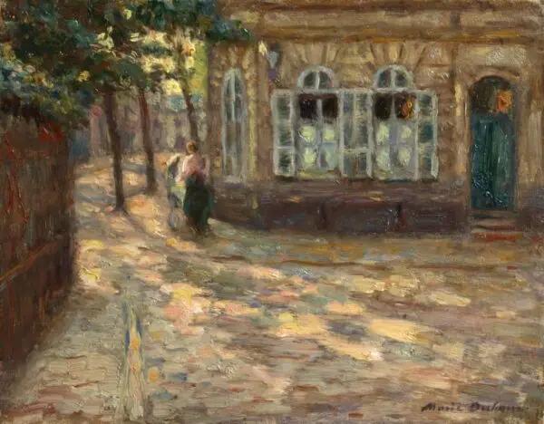 Last Light in The Village - Buy Fine Paintings Online