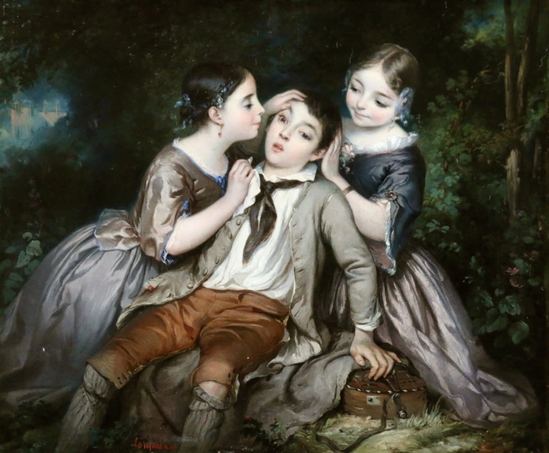 Something in the eye - Buy Fine Paintings Online
