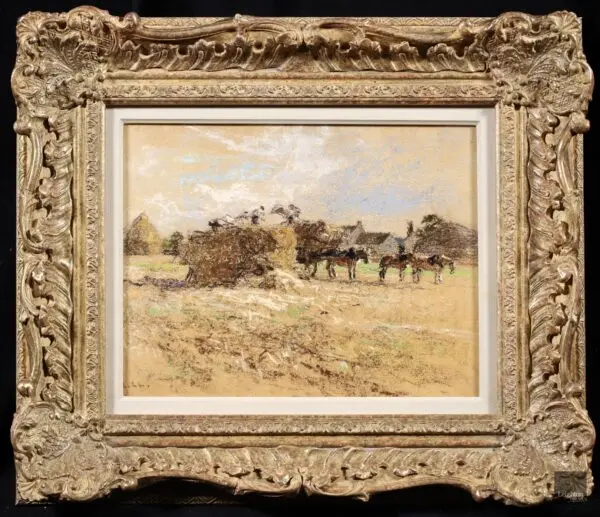 Haymaking – Messy, Seine-et-Marne - Buy Fine Paintings Online