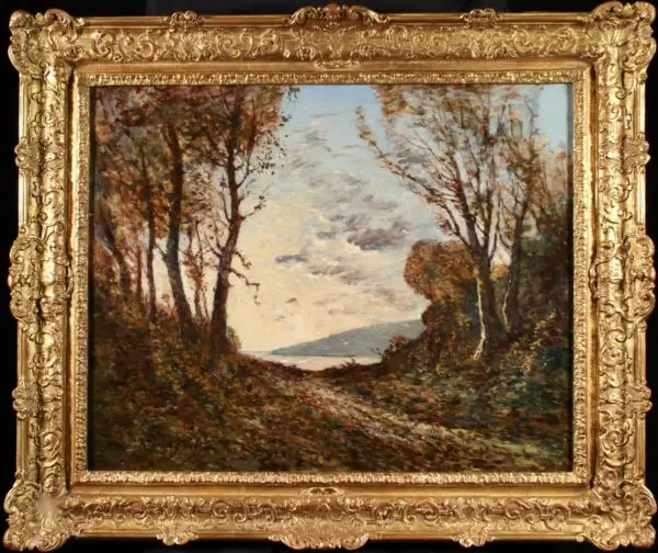 Bords de rivière à Saint-Privé - Buy Fine Paintings Online