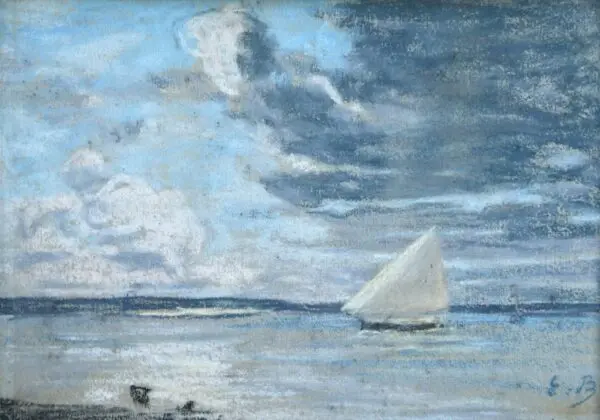 Voillier dans la baie - Buy Fine Paintings Online