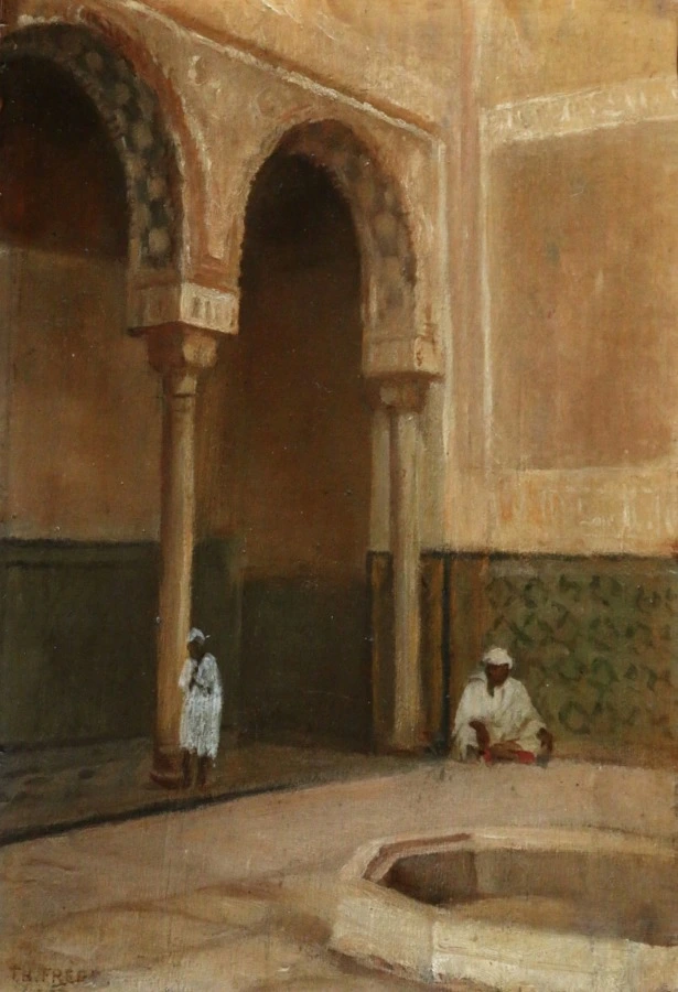 Arabs in a Hammam - Buy Fine Paintings Online
