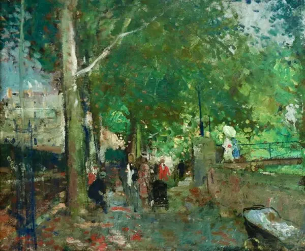 Rue De Paris - Buy Fine Paintings Online