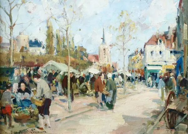 The Market - Buy Fine Paintings Online