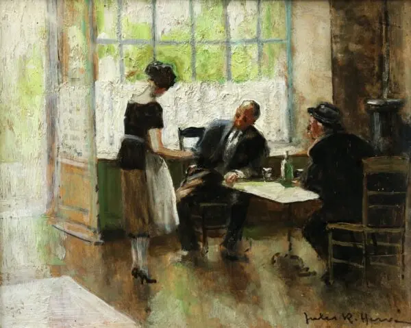 The Cafe - Buy Fine Paintings Online
