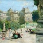 Figures in Jardin Du Luxembourg thumbnail
