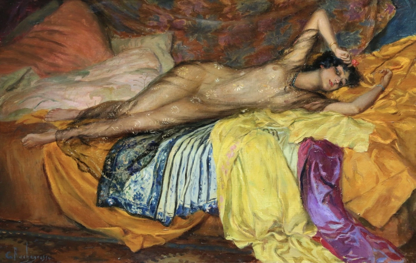 Nude in Harem - Buy Fine Paintings Online