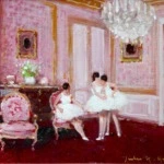 Ballet Dancers in a Pink Salon thumbnail