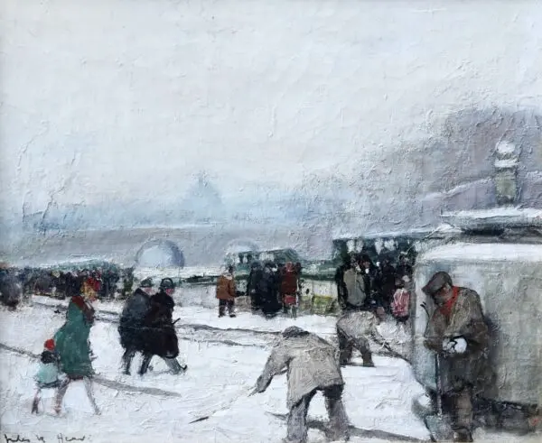Winter – Paris - Buy Fine Paintings Online