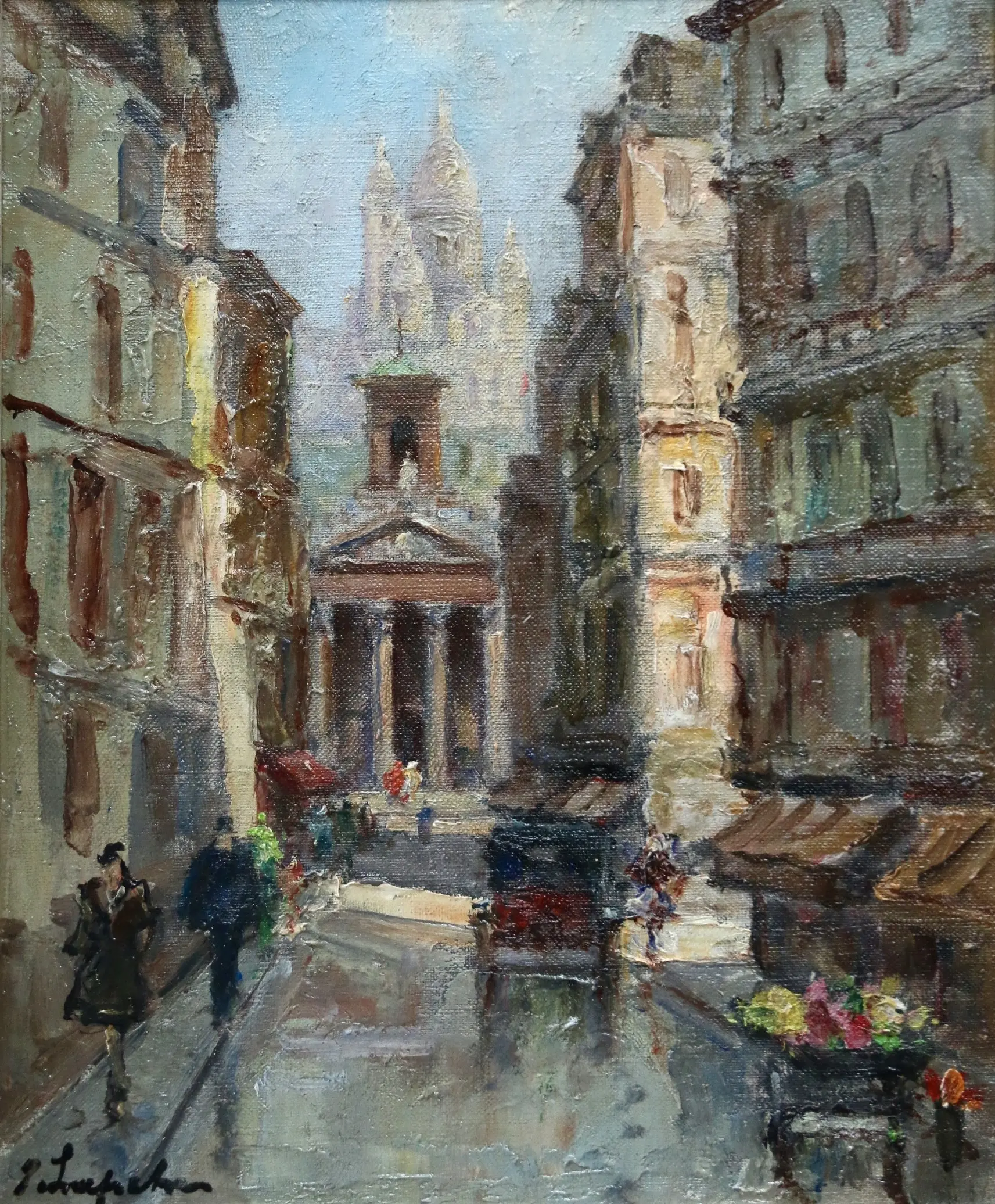 Buy Paris - Montmartre Painting at Leighton Fine Art