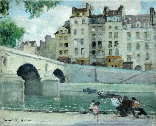 On the Seine - Buy Fine Paintings Online