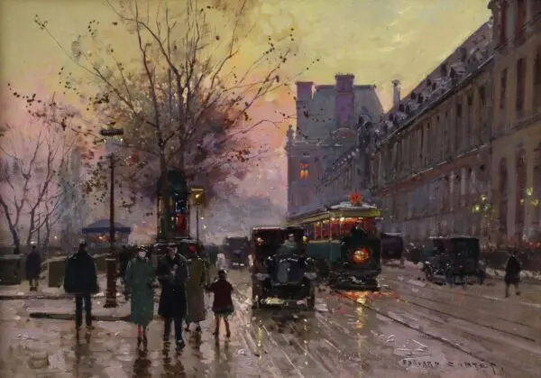 Paris – The Louvre - Buy Fine Paintings Online