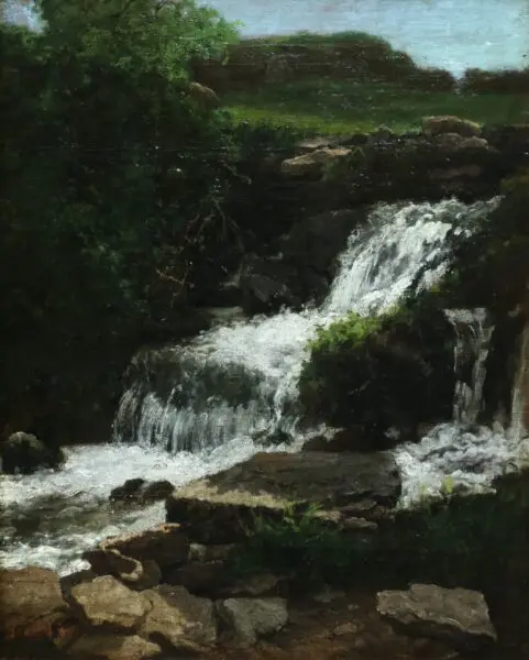 Waterfall – The Jura - Buy Fine Paintings Online