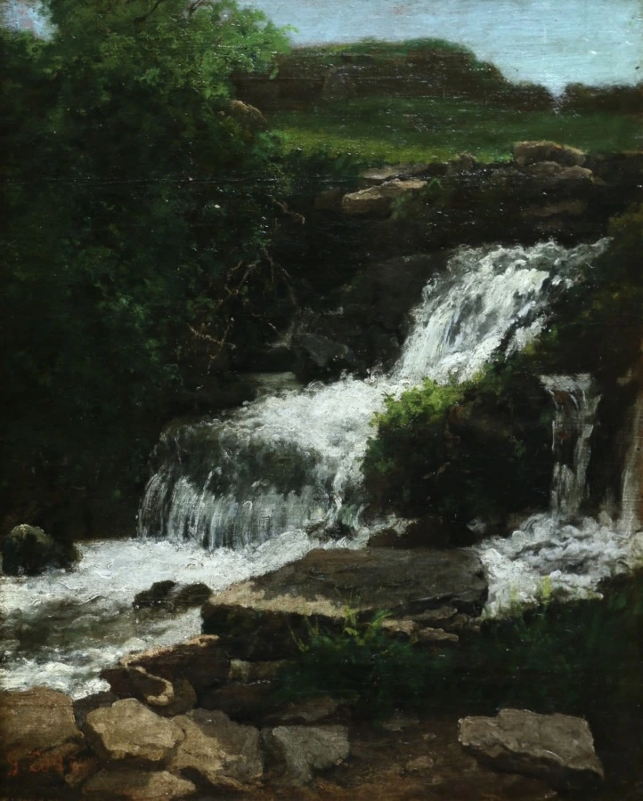 Waterfall – The Jura - Buy Fine Paintings Online