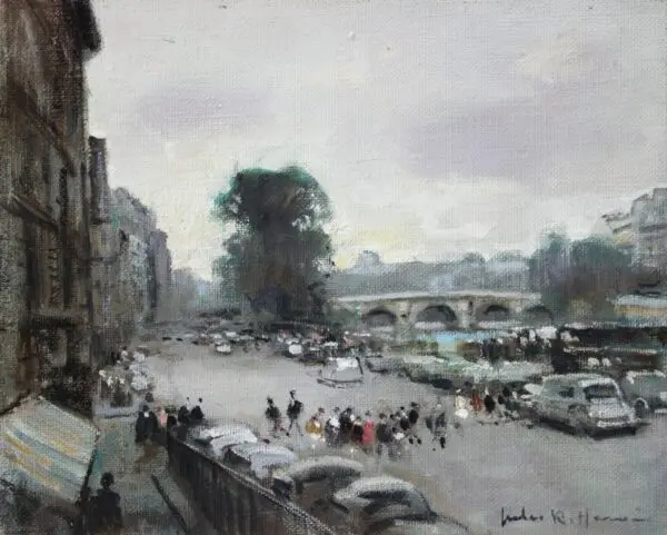 Le Quai De Bouquinistes & Pont Neuf - Buy Fine Paintings Online