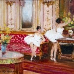 Ballet Dancers At The Opera thumbnail