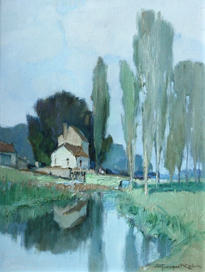 River Landscape - Buy Fine Paintings Online