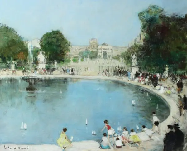 Jardin Du Luxembourg - Buy Fine Paintings Online