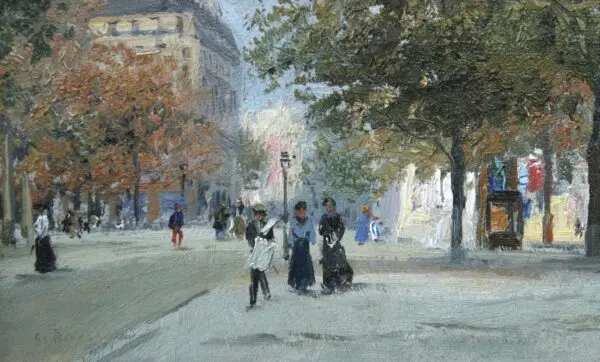 L’Avenue De L’Observatoire - Buy Fine Paintings Online