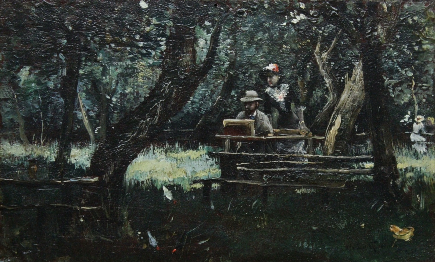 Manet & Morisot – Bois De Boulogne - Buy Fine Paintings Online