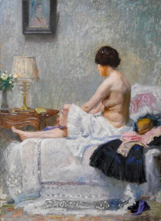Nude awaking - Buy Fine Paintings Online
