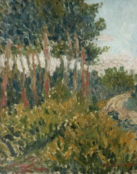 Fauve Landscape - Buy Fine Paintings Online