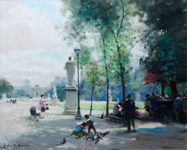 Jardin Du Luxembourg - Buy Fine Paintings Online