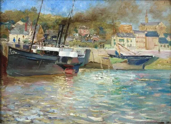 In The Port - Buy Fine Paintings Online