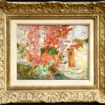 Flowers By A Cottage thumbnail