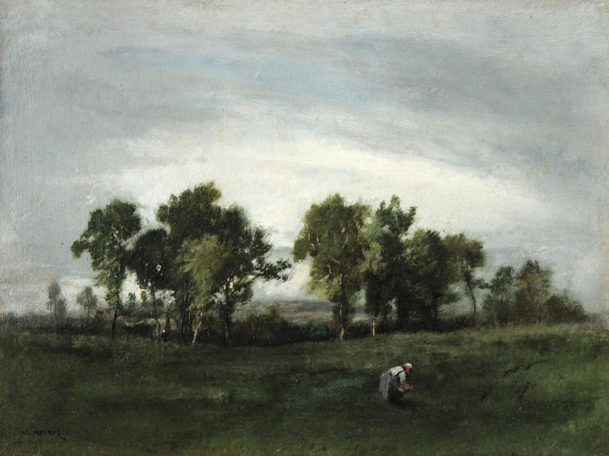 Worker in The Field - Buy Fine Paintings Online