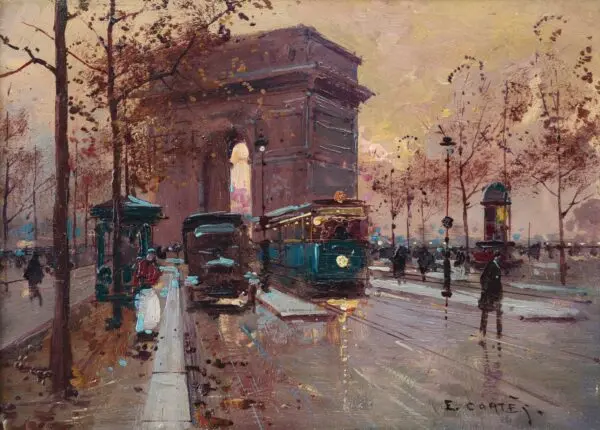 Arc De Triomphe - Buy Fine Paintings Online