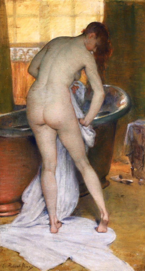 Apres Le Bain - Buy Fine Paintings Online