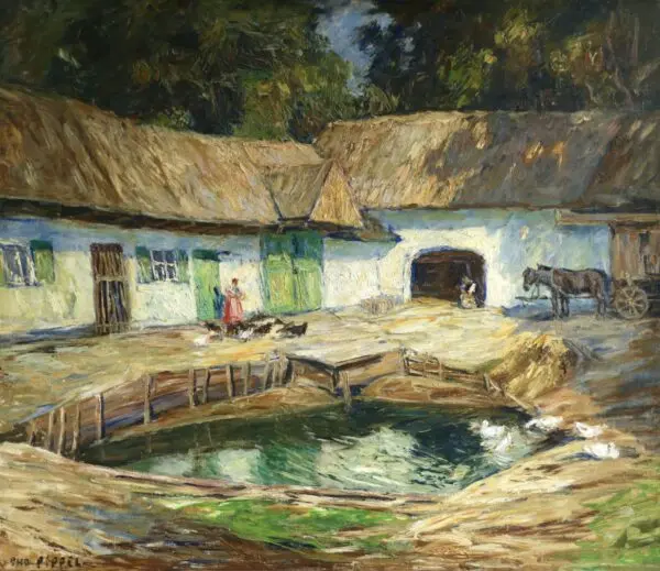 Alte Bauernhof - Buy Fine Paintings Online