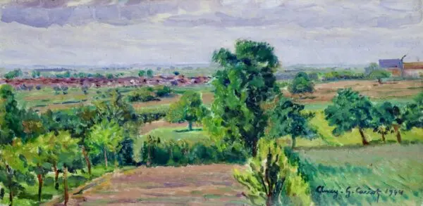 Across the Fields – Auxy - Buy Fine Paintings Online
