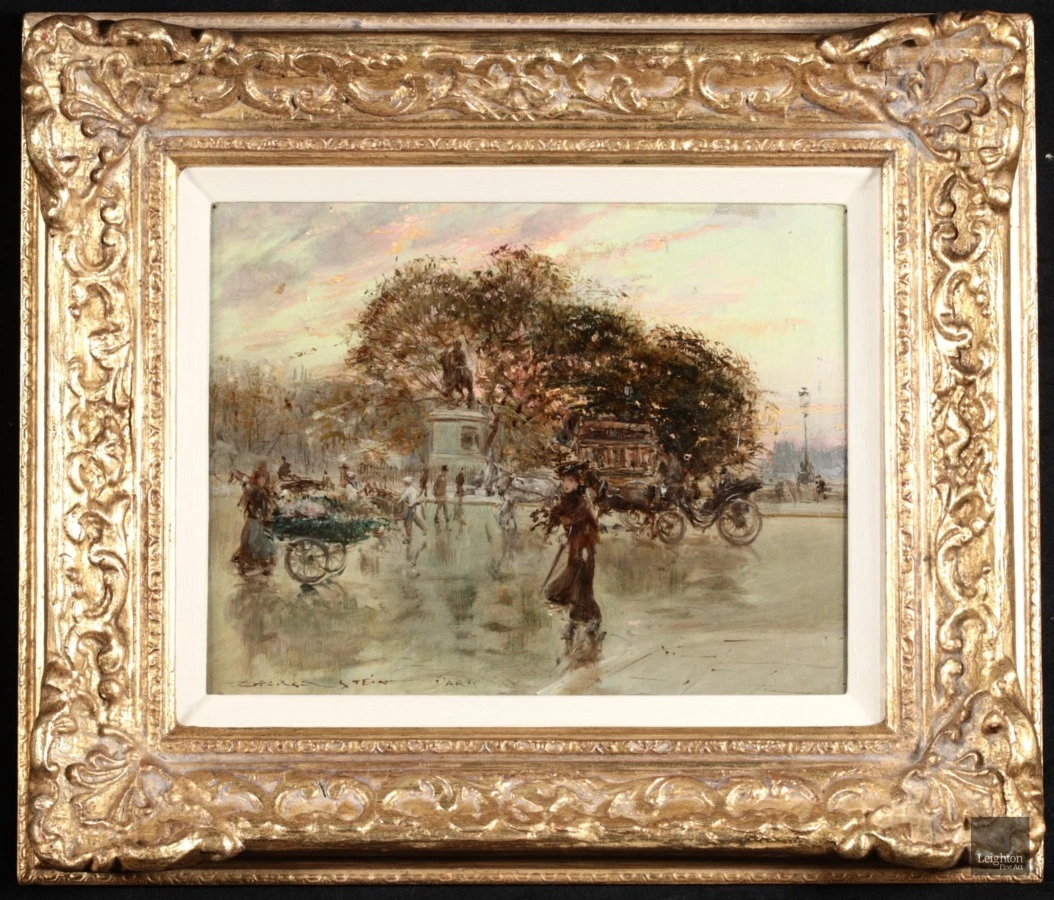 A Windy Day – La Samaritane, Paris - Buy Fine Paintings Online