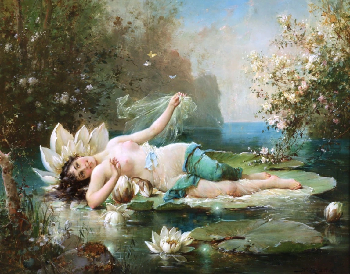 A Water Nymph - Buy Fine Paintings Online