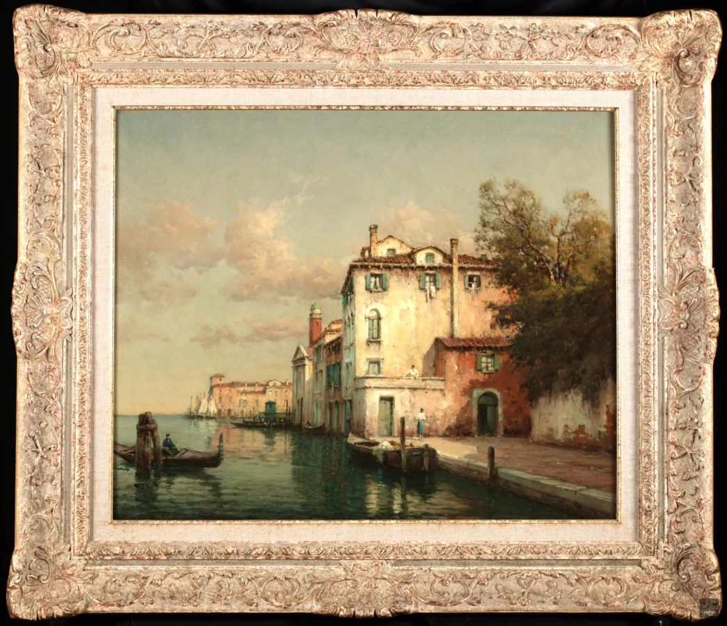 A Venetian Backwater - Buy Fine Paintings Online