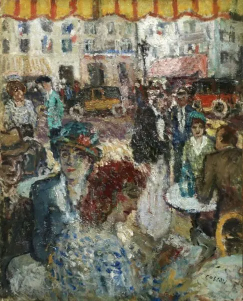 A Parisian Cafe - Buy Fine Paintings Online