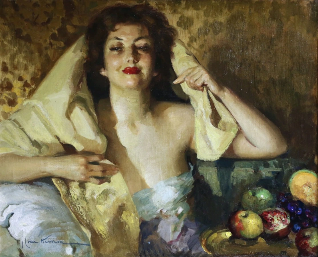 A Moroccan Beauty - Buy Fine Paintings Online