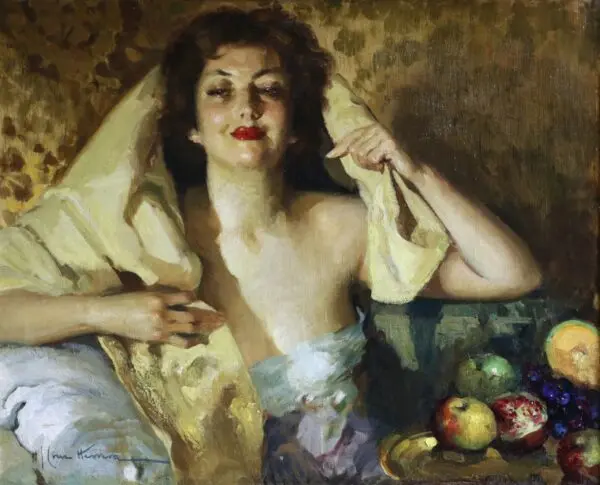 A Moroccan Beauty - Buy Fine Paintings Online