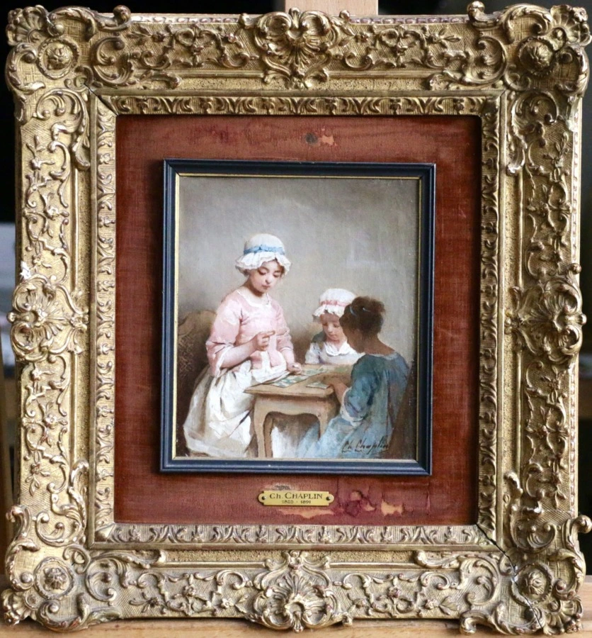 A Game of Chance - Buy Fine Paintings Online