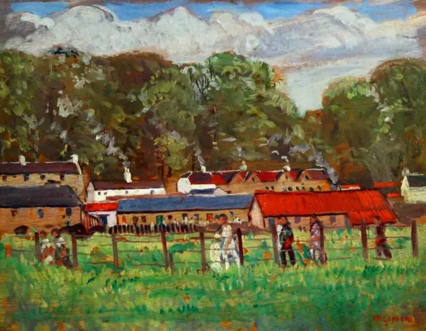 A Country Fair - Buy Fine Paintings Online